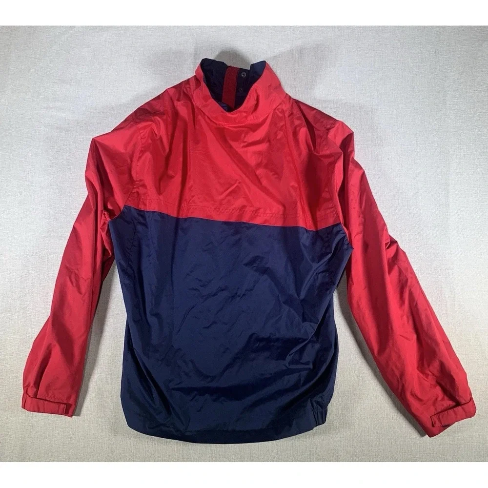 Brooks Brothers 346 Men's Red White Blue Rain Jacket Bomber Jacket - 2XL‎ - Picture 2 of 10